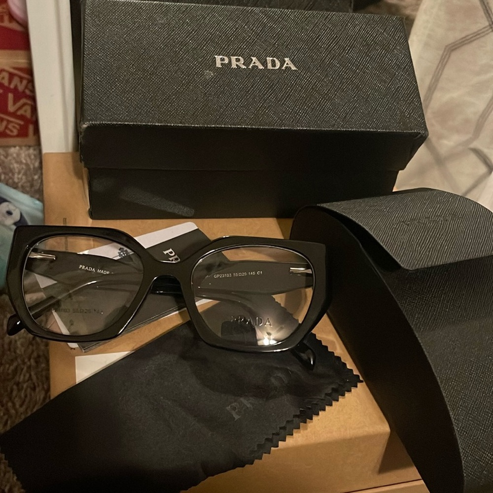 new glasses are beautiful